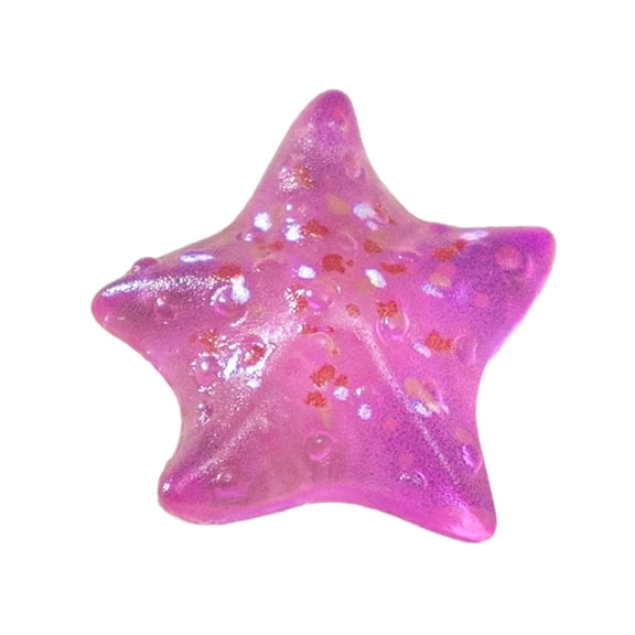 HOARBOEG Aquarium Decor Glow Starfish Resin 10 Pack