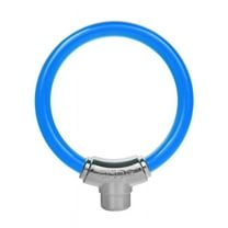 HOARBOEG Bicycle Locks Steel Cable Bicycle Locks with Keys Heavy-Duty Cut Proof Bike Lock ,5.51*3.54in Blue