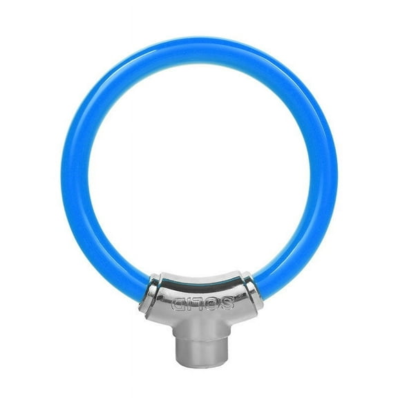 HOARBOEG Bicycle Locks Steel Cable Bicycle Locks with Keys Heavy-Duty Cut Proof Bike Lock ,5.51*3.54in Blue