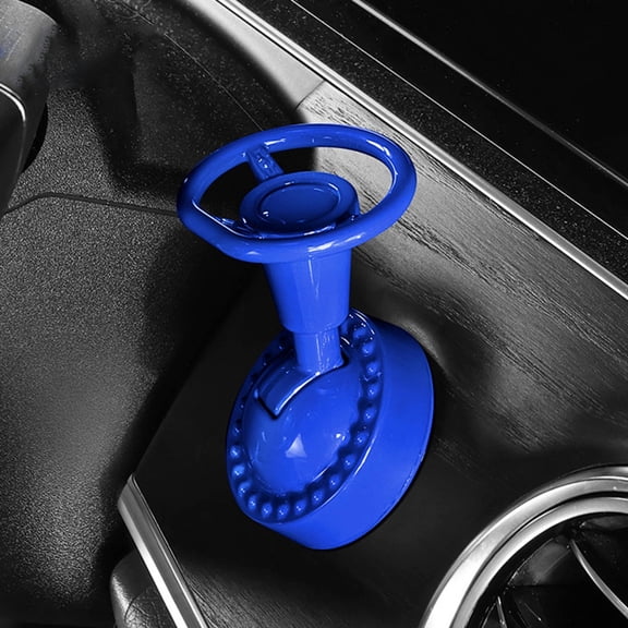 HOARBOEG Car Start Lever Cover with One-Button Ignition, Universal Automotive Start Stop Button Decoration, Sporty Aluminum Alloy Push Button Ignition Lever