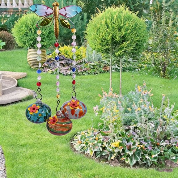 HOARBOEG Casual Shirts for Women Spring Summer Autumn Printed Buttons Long Sleeve V-Neck Top Button Tunic