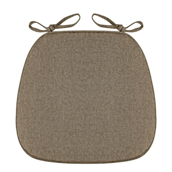 HOARBOEG Chair Cushions With Ties, Chair Cushion for Dining Chairs Breathable Linen Dining Seat Cushions For Kitchen Chairs, Removable & Easy Clean Seat Pad