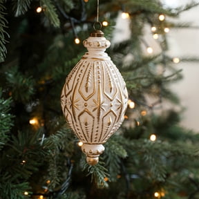 HOARBOEG Christmas Balls Plastic Ornaments for Tree Decorations, 6.1 Inch White Christmas Tree Balls with Easy Hanging Loop, Durable Festive Decor for Holiday Home Party Gift Wrap