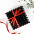 thumbnail image 1 of HOARBOEG Christmas Ribbon, Red & Green Bells Stamped Polyester Ribbon for Gift Wrapping, Tree Decor, DIY Crafts, Festive Gold Embossed, 1 of 6