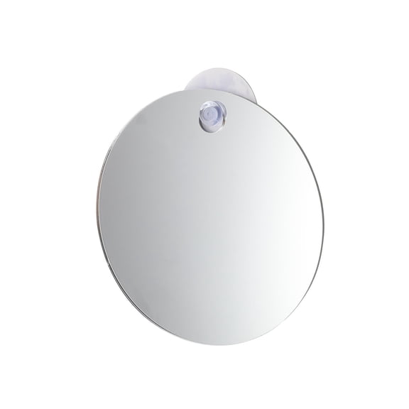 HOARBOEG Detachable Anti-Fog Acrylic Shower Mirror, Portable Handheld Bathroom Mirror for Shaving Makeup, Shatterproof Travel Wall Mirror, Clear