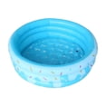 thumbnail image 1 of HOARBOEG Foldable PVC Inflatable Pet Bath Tub - Portable Dog Pool for Small Pets & s Bathing, 85x25cm Mini Swimming Pool with Drain Plug, Outdoor Indoor, 1 of 6
