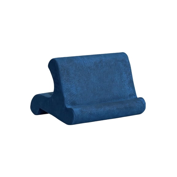 HOARBOEG Foldable Reading Pillow Tablet & Phone Stand, Multi Angle Bed Rest Pillow, Soft Plush Lap Pillow for Book, E-Reader, Portable Book Holder for Sofa, Travel