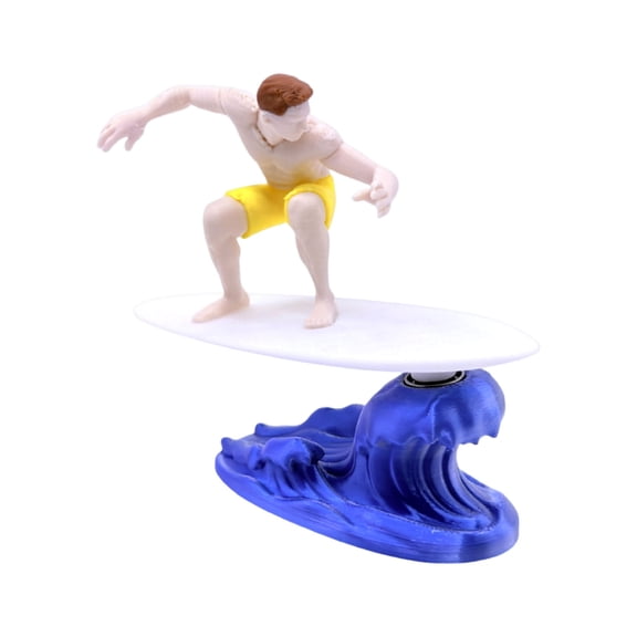 HOARBOEG Funny Surfing Muscle Man Bobble Head for Car Dashboard - Inertial Wobbler Decoration, Creative Dashboard Doll for Car Interior Decor, Cool Car Accessory Gift for Men