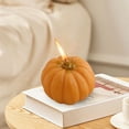 thumbnail image 1 of HOARBOEG Handmade Realistic Pumpkin Scented Candle - Natural Soy Wax Halloween Decorative Candles, Aromatherapy Pumpkin Spice Scented for Home Ambiance, Gift, 1 of 6