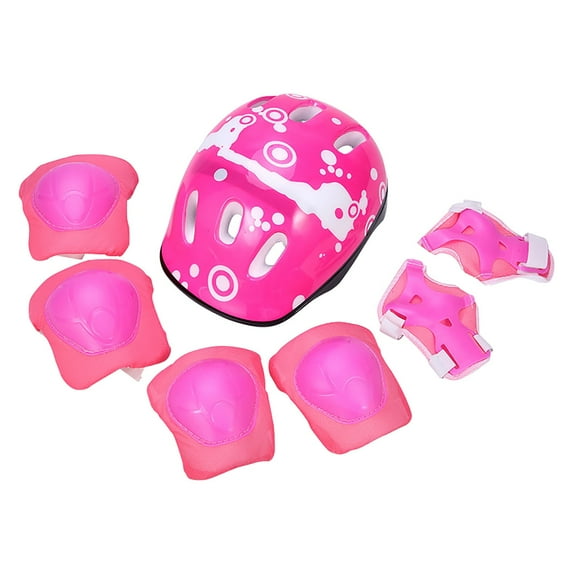 HOARBOEG Helmet & Knee Elbow Pads Set - Adjustable Safety Protective Gear for Cycling, Skateboarding & Scooter Riding