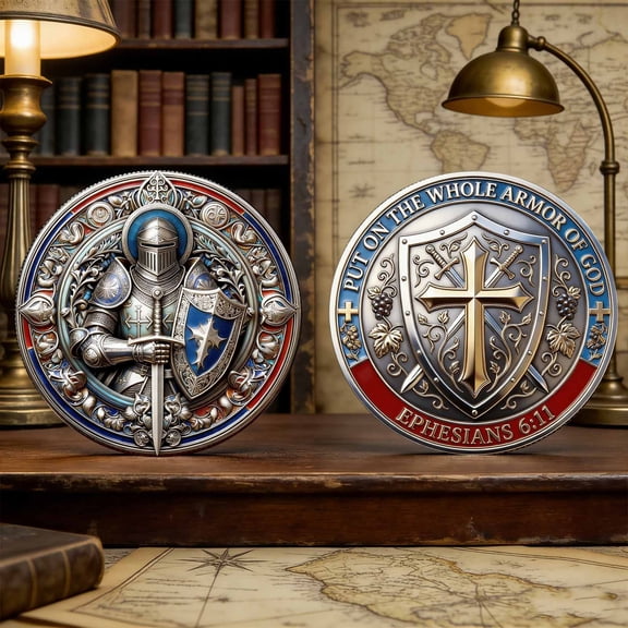 HOARBOEG Historical Commemorative Coin for Men, Collectible Metal Memorabilia Gift for History Buffs, Male Collectors & Enthusiasts, Premium Craftsmanship Display Piece