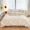 thumbnail image 1 of HOARBOEG Multicolor Polyester Fiber 4-Piece Bedding Set - 70.87x86.61 Inch Duvet Cover, Pillowcases & Sheet - Fashionable Austerity Style Home Textile Gift Set, 1 of 7