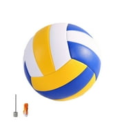HOARBOEG Number 5 Volleyball for Training & Competition, Soft PVC Youth Volleyball for Indoor/Outdoor/Beach/Gym Use, 8in