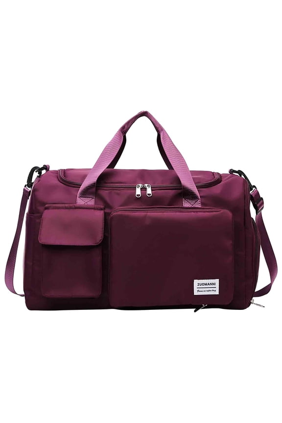 HOARBOEG Oxford Cloth Tote Bag - Expandable Multifunctional Handbag with Reinforced Handles High-Capacity Shoulder Bags for Office, Travel & Gym Essentials Storage Bag