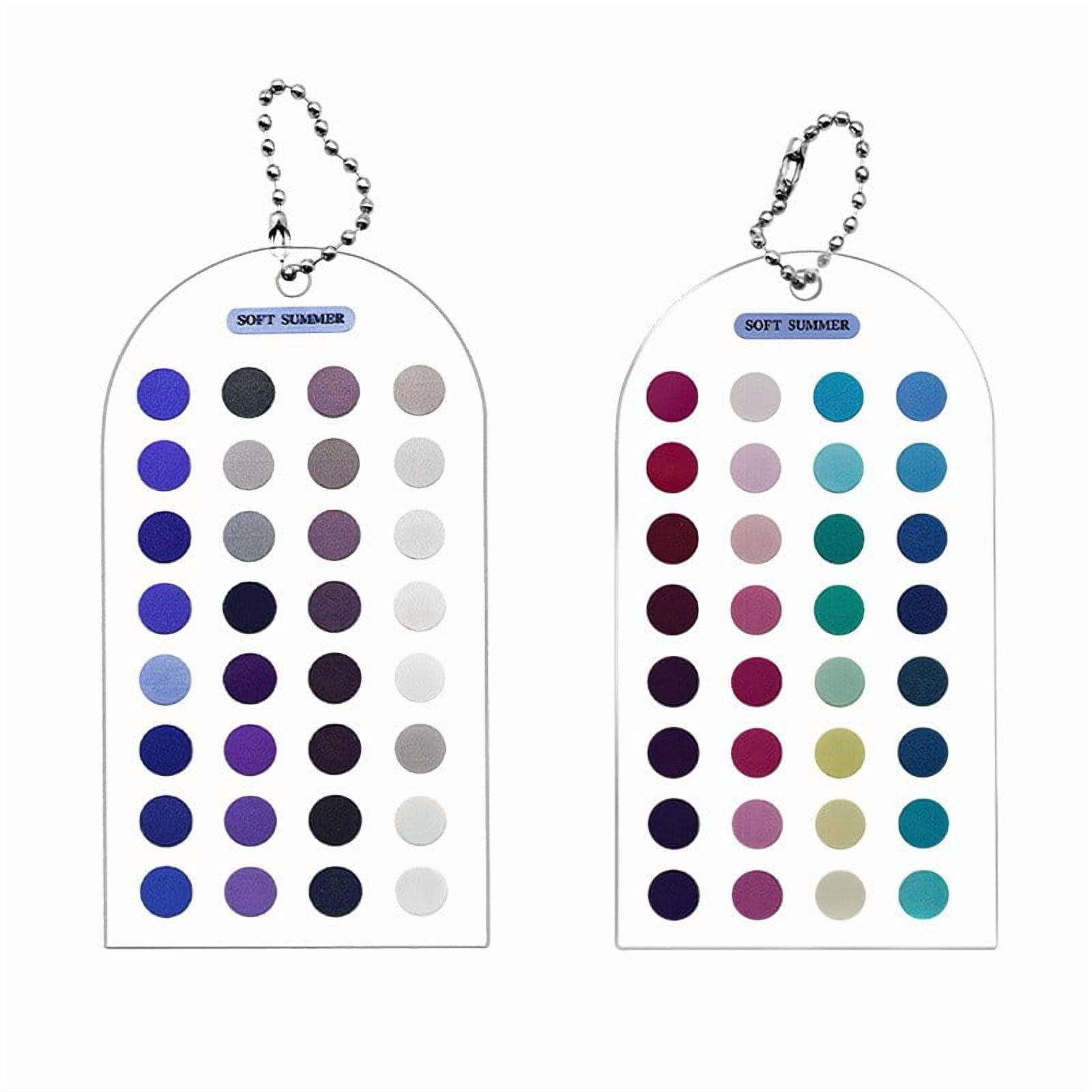 HOARBOEG Personal Color Analysis Card with Color Wheel - Portable Color ...