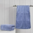 thumbnail image 1 of HOARBOEG Polyester Bath Towels-Microfiber Soft Bath Towels Highly Absorbent, No Linting Or Colour Fading for Home Hotel Beach Pool Towels, 47.24*23.62in(Blue), 1 of 7