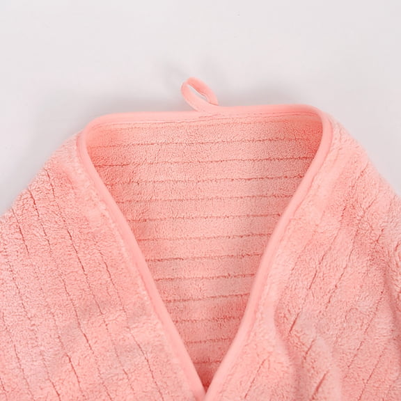 HOARBOEG Polyester Bath Towels-Microfiber Soft Bath Towels Highly Absorbent, No Linting Or Colour Fading for Home Hotel Beach Pool Towels, 47.24*23.62in(Pink)
