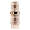 thumbnail image 1 of HOARBOEG Portable Fan Rechargeable Desk Fan 360° Adjustable Wind Handheld Fan Compact Small Tower Fan Table Fan for Office Dormitory Home 5W Strong Cooling Person Fan, 1 of 8