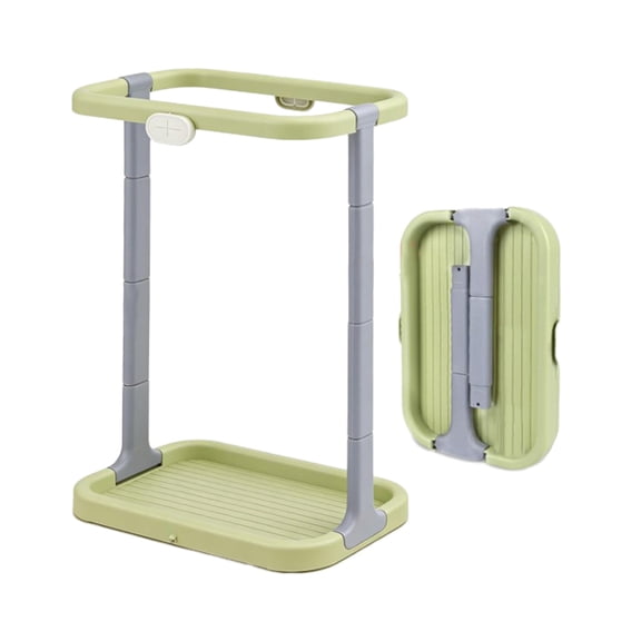 HOARBOEG Portable Trash Can, Collapsible Foldable Garbage Can for Outdoor Camping, Picnic, Hiking, and Beach, Lightweight Stand with Tool-Free Assembly for Trash Bag Holder