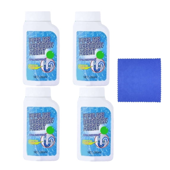 HOARBOEG Powerful Toilet & Kitchen Sink Clog Remover Powder - Fast Acting Pipe Unblocker Agent for Drains, Sewers & Bathrooms