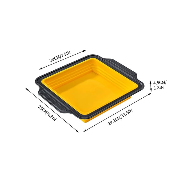 HOARBOEG Professional Rectangular Cake Pan for Baking, Nonstick Oven Baking Sheet, Cake Mold for Birthday Cakes, Large Cookie Sheet Pan, Home Bakers (13x9 Inch)