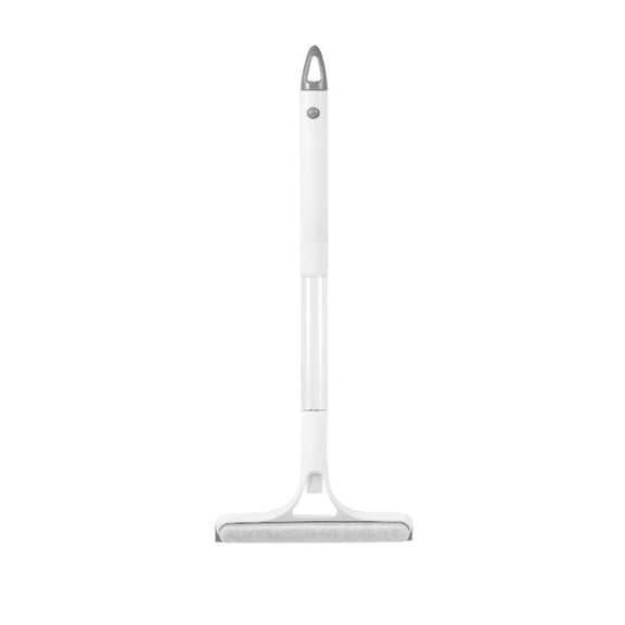 HOARBOEG Telescopic 3-in-1 Window Cleaner with Detachable Spray Bottle, Squeegee Scraper & Sponge - Double Sided Glass Cleaning Tool for Car Windows Mirrors Tiles Indoor Outdoor Use