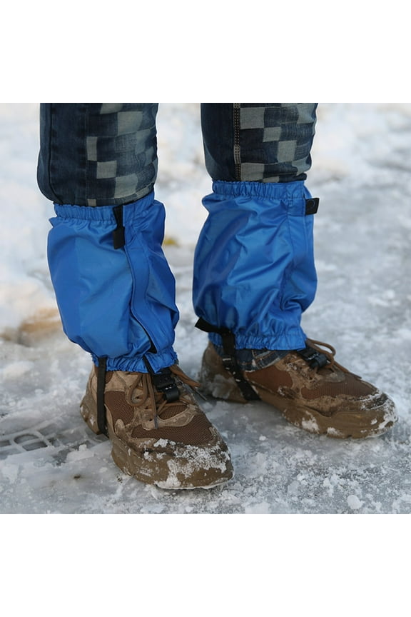 HOARBOEG Waterproof Snow & Sand Proof Shoe Covers - Outdoor Mountaineering Ski Leg Protection Shoe Cover , Anti-Slip Durable Footwear Protectors for Hiking & Winter Sports