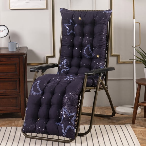 HOARBOEG Wicker Chair Cushions Double Sided Rocking Chair Cushion 61.02*18.89in Thickened Polyester Rattan Chair Pad for Indoor & Outdoor Use