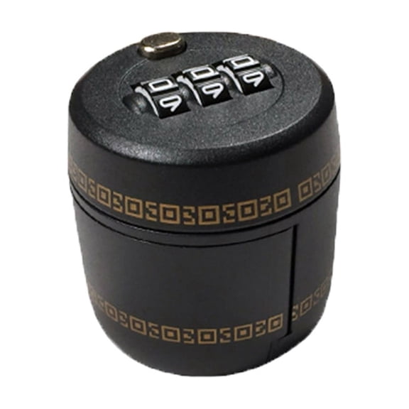 HOARBOEG Wine Bottle Lock Combination Lock with 3 Digit Password, Reusable Bottle Stopper for Wine Liquor Whiskey Bottles