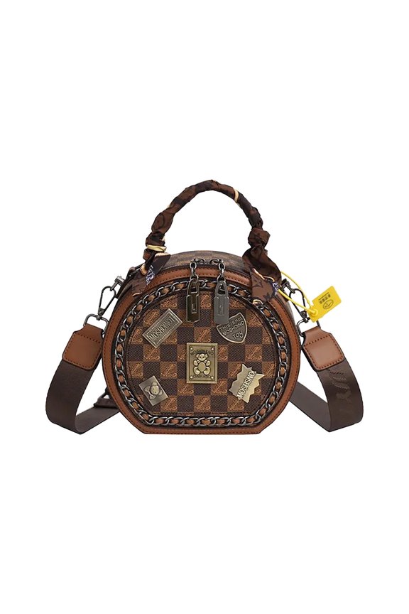 HOARBOEG Women's Dacron Crossbody Bag - Large Capacity Shoulder Bag with Multi-Compartment for Work Commute, Travel Essentials & Gym Organization