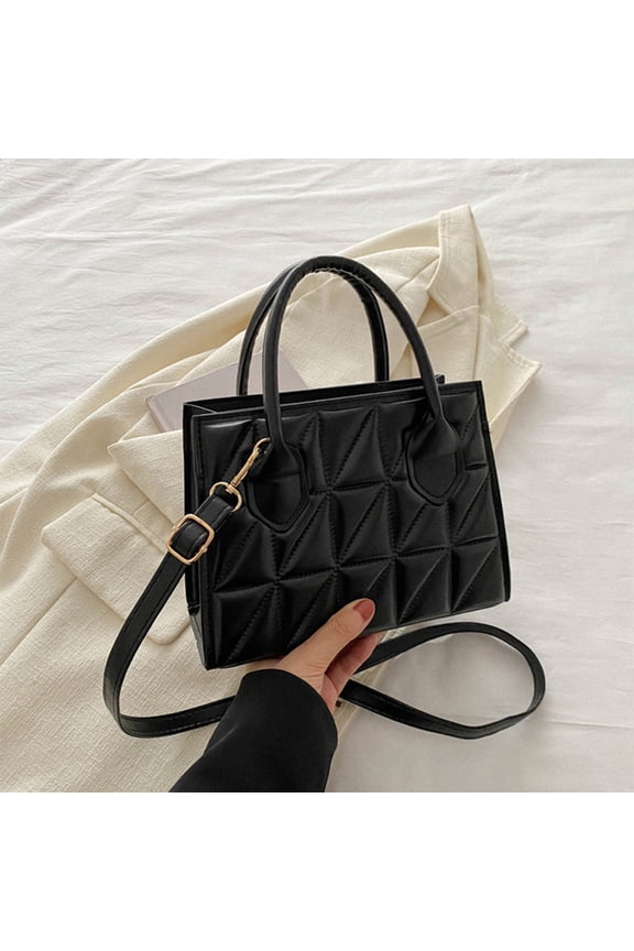 HOARBOEG Women's Shoulder Bag Casual Purse for Women, Fashion Slouchy Messenger Bag Crossbody Bag with Adjustable Strap, Small PU Leather Tote for Work Shopping Travel, Gift for Her