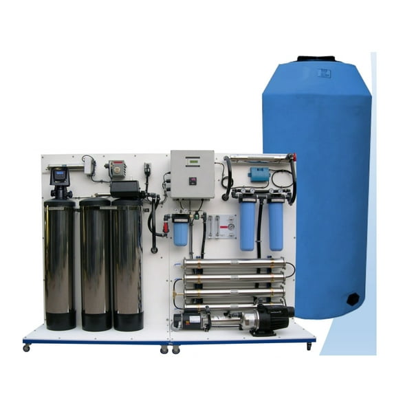 WECO XT5400 Deluxe Turn-Key Reverse Osmosis Whole House/Light Commercial Water Purification System - 5,400 Gallons Per Day