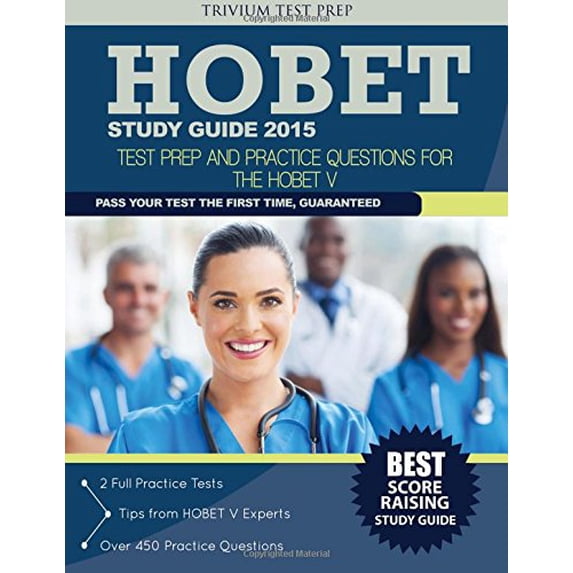 Pre-Owned HOBET Study Guide 2015: Test Prep and Practice Questions for the HOBET V Paperback