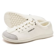 HOBIBEAR Barefoot Minimalist Shoes Womens Mens | Zero Drop | Wide Width Canvas Slip-on Shoes