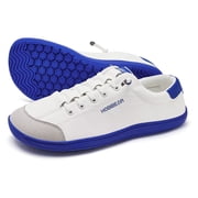 HOBIBEAR Barefoot Minimalist Shoes Womens Mens | Zero Drop | Wide Width Canvas Slip-on Shoes