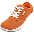 thumbnail image 1 of HOBIBEAR Barefoot Minimalist Shoes Womens Mens | Zero Drop | Wide Width Fashion Sneaker Orange,Women 10/Men 9, 1 of 7