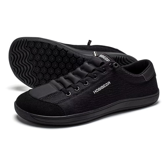 HOBIBEAR Women's Barefoot Mesh Sneakers - Lightweight Wide Toe Zero Drop Slip-On