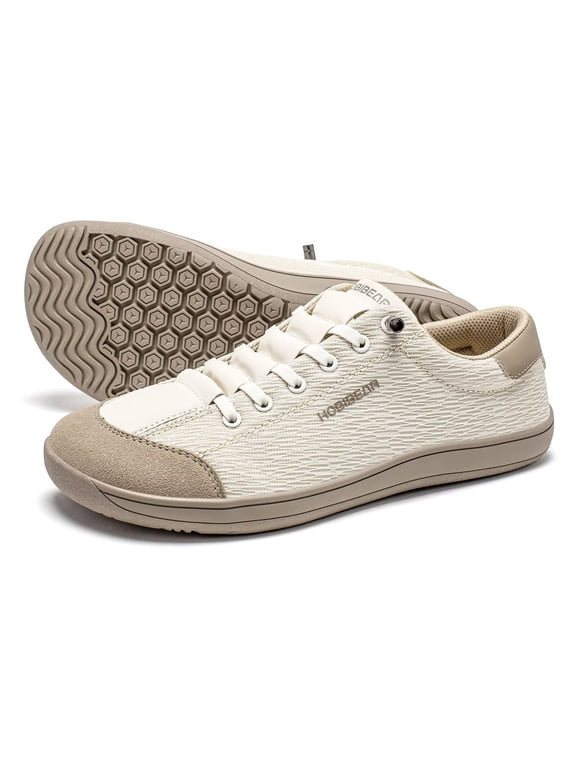 Women's Barefoot Mesh Sneakers - Lightweight Wide Toe Zero Drop Slip-On