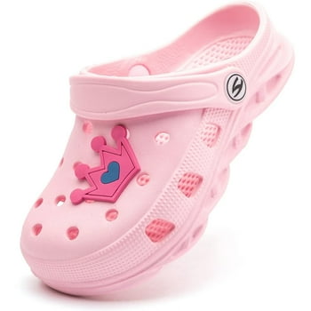 HOBIBEAR Boys Girls Garden Clogs Beach Sandals Kids(Toddler/Little Kids/Big Kids)