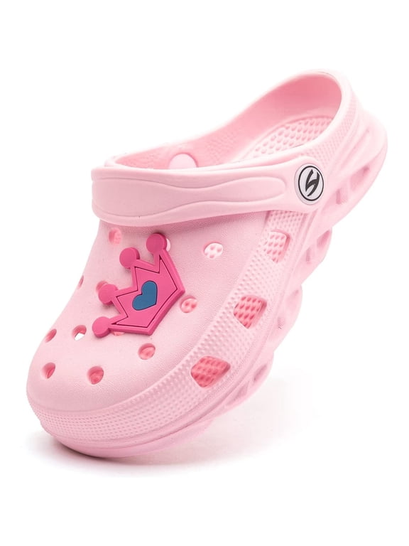HOBIBEAR Boys Girls Garden Clogs Beach Sandals Kids(Toddler/Little Kids/Big Kids)