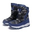 thumbnail image 1 of HOBIBEAR Boys Snow Boots Waterproof Outdoor Warm Slip girls Winter Shoes(Size Toddler 5.5-Big Kids 26), 1 of 6