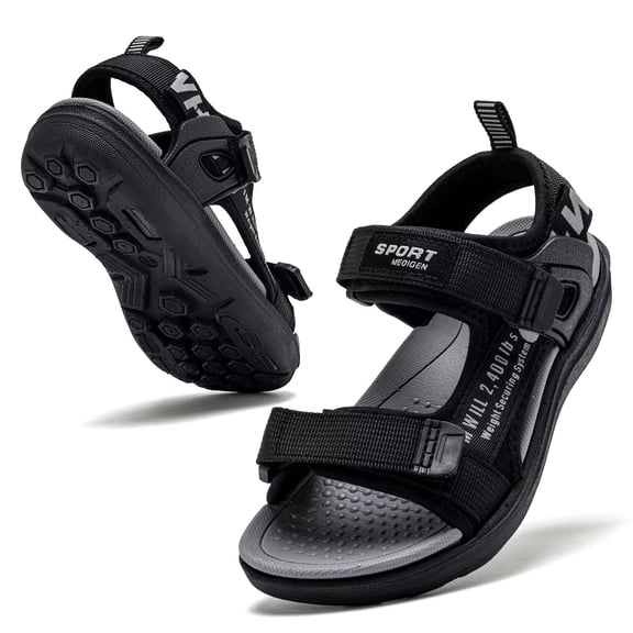 HOBIBEAR Boys Summer Sandals Hiking Beach Outdoor Open toe Sports Sandals for Kids