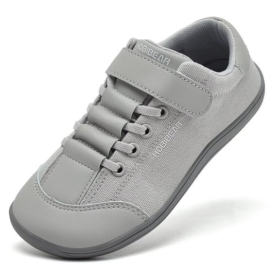 HOBIBEAR Kids Barefoot Shoes Boys Girls Wide Minimalist Zero Drop Sneaker (Toddler/Little Kid/Big Kid)
