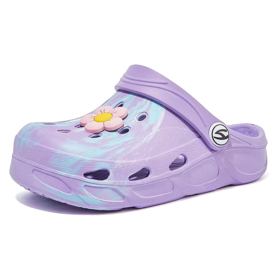 GUBARUN Kids Clogs Garden Slip On Water Shoes for Boys Girls Beach Sandals