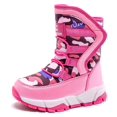 thumbnail image 1 of HOBIBEAR Kids Winter Snow Boots Boys Girls Waterproof Outdoor Warm Faux Fur Lined Shoes, 1 of 8