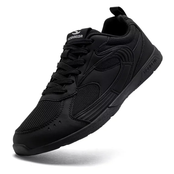 HOBIBEAR Men's Barefoot Wide Toe Box Shoes, Lace-Up Zero Drop ...