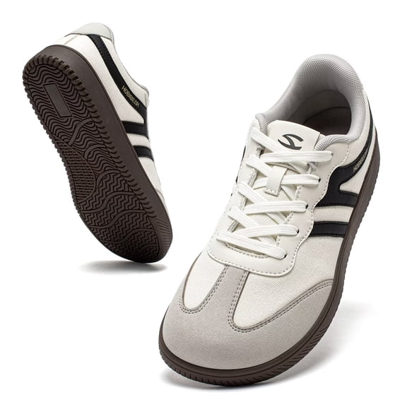 HOBIBEAR Men's Breathable Barefoot Shoes | Wide Width Zero Drop | Minimalist Fashion Sneakers