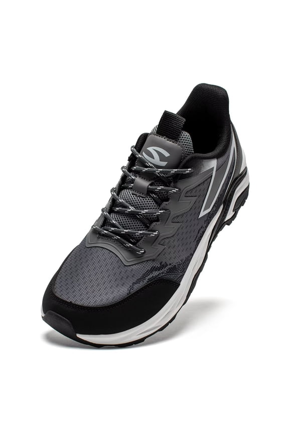 Men's Trail Hiking Shoes Wide Fit - Lightweight Low Top Breathable Sneakers for Walking, Trekking & Outdoor Adventure