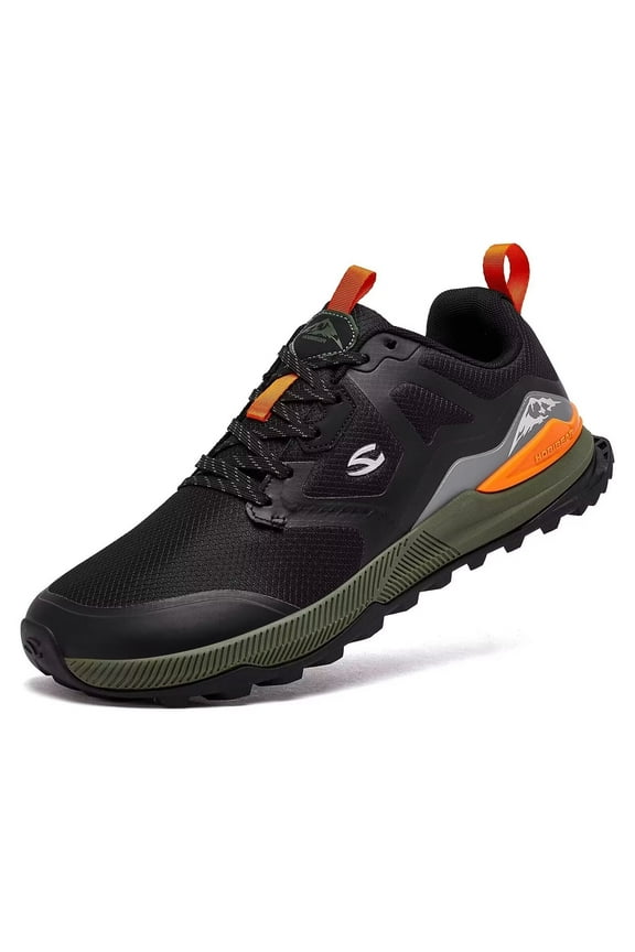 Men's Wide Toe Box Trail Running Shoes Women's Hiking/Training Sneakers with Breathable Mesh