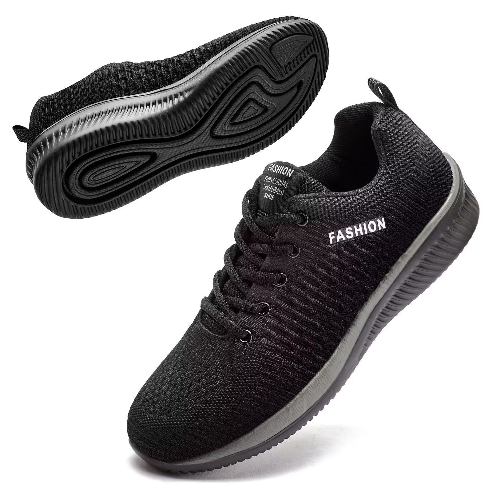 HOBIBEAR Mens Sneakers Outdoor Running Shoes Breathable Comfortable Walking Shoes(Size 8-13 Men)